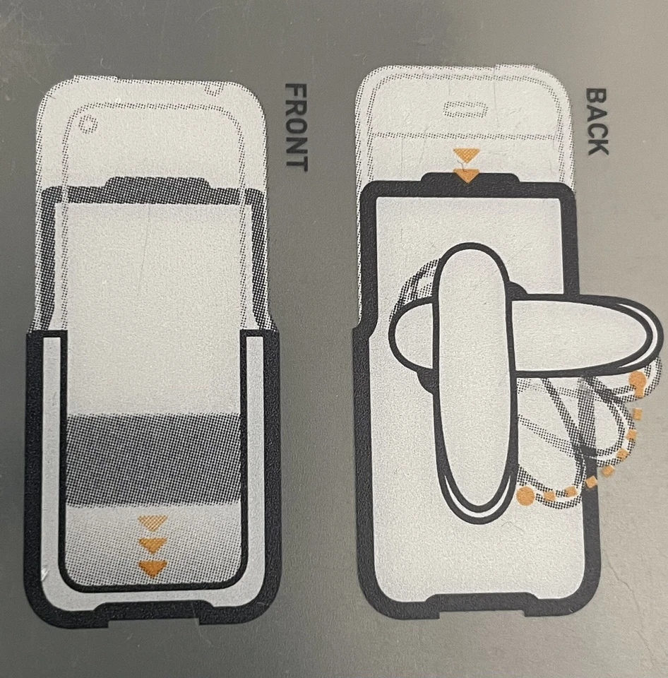 2 Funda Protectora de Cuero Moldeada con Clip para Cinturón para iPod-iPhone Touch 4 Foto 1 de 3