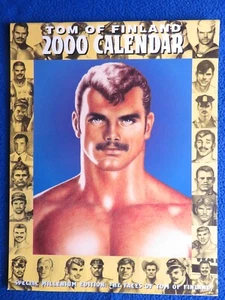 TOM OF FINLAND 2000 CALENDARIO RARO - Foto 1 di 1