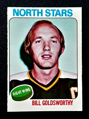 BILL GOLDSWORTHY 1975-76 O-PEE-CHEE 75-76 #180 EX+         70256 - Image 1 of 2