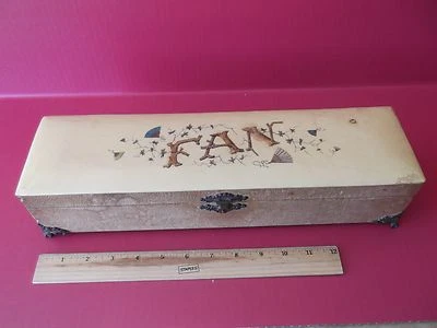 AS IS Old ?? Fan Box 15"in Long x 4"in Wide Please see Photos & Description  - Image 1 of 4
