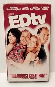 EdTV (VHS, 2000) Matthew Mcconaughey Woody Harrelson Former Rental  - Picture 1 of 6