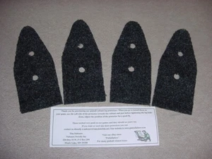 Pinball Cabinet Leg Protectors, Original Design, Dark Charcoal Grey, Cheap Ship! - Picture 1 of 8