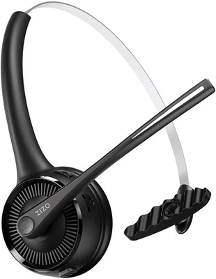 Fone de Ouvido Sem Fio ZIZO RESOUND PRO com Base (Preto) - **Novo Pacote Selado*** - Imagem 1 de 4