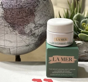 NEW in Box LA MER The Moisturizing Soft Cream 0.24 Oz 7 mL Mini Travel Size U1 - Picture 1 of 4