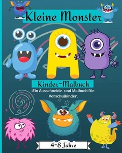 Kleine Monster Frbung e Aktivitt Buch fr Kinder Alter 4-8 Jahre: Kleine Monster - Picture 1 of 1