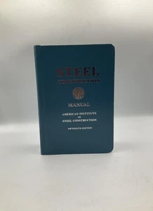 Steel Construction Manual 15th Edition AISC Hardcover Thumb Indexed Reference - Picture 1 of 12