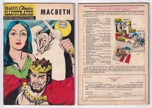 Cómics de MACBETH ilustrados clásicos famosos de Filipinas edición filipina - Imagen 1 de 5
