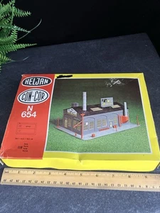 N Scale Heljan ConCor 654 Superior Baking Company Building Kit Model B6 Complete - Picture 1 of 13