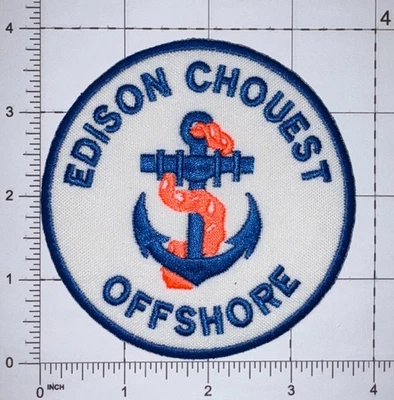 Edison Chouest Offshore Patch Iron-On New A800 - Image 1 of 2