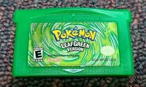 Pokémon Versión Verde Hoja (Game Boy Advance) GBA (¡Auténtico!) ¡Probado y ahorra! - Imagen 1 de 9
