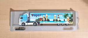 Albedo/Herpa SCANIA 143M 500 Volpert collo d'oca cassonato OVP 1:87 - Foto 1 di 4