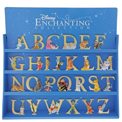 "WALT DISNEY" ALPHABET LETTERS FIGURINE ORNAMENTS - New in Box - Image 1 of 3
