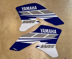 YAMAHA WR 250R WR250X Shroud Graphics Decals Stickers Fits 2008-2021 21mil - Foto 1 di 5