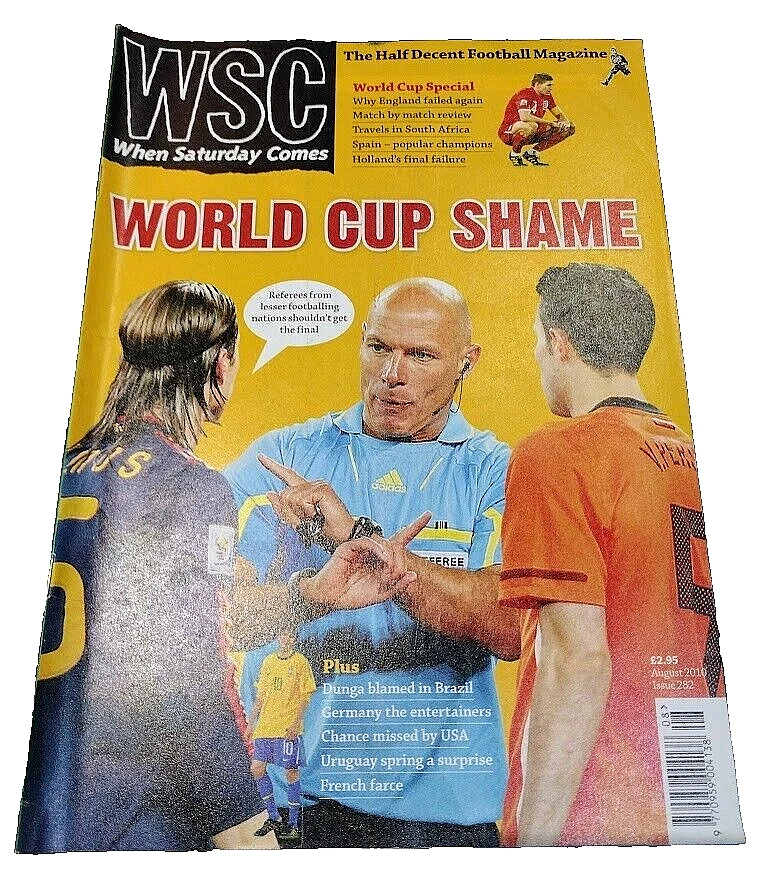 When Saturday Comes (WSC) Issue 282 August 2010 - Image 1 of 1