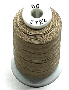 Gudebrod Gude Sylk 2722 Hazelnut Type 00 Polyamide Machine Twist 800-Yard Spool - Picture 1 of 17