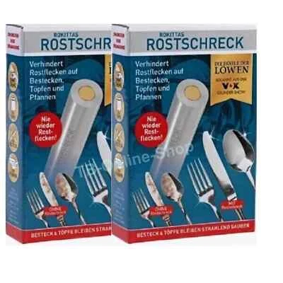 2x Rokittas Rostschreck gegen Flugrost in der Spülmaschine Höhle der Löwen *NEU* - Bild 1 von 4