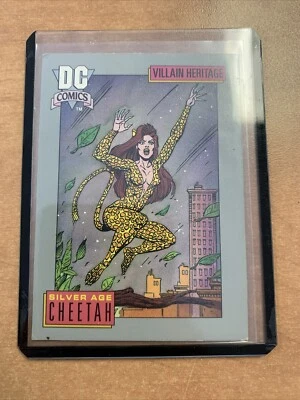 IMPEL MARKETING 1991 DC COMICS SUPERHEROES SILVER AGE CHEETAH CARD 23 SUPERMAN - Image 1 of 2