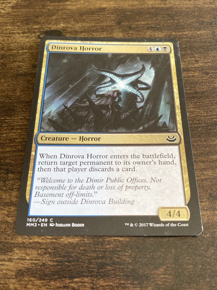 Magic the Gathering MTG Dinrova Horror (160) Modern Masters 2017 C9502* - Image 1 of 1