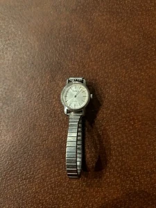 Vintage Pulsar Silver Stretch Band Women's Watch Y 480 0050 - Picture 1 of 3