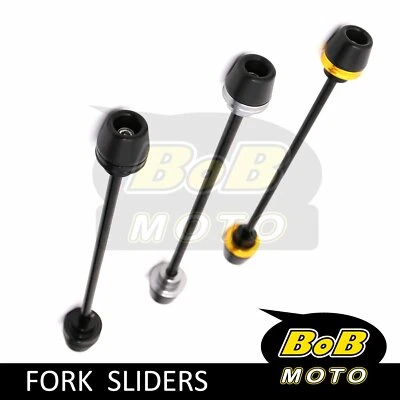 For Suzuki GSXR 750 600 11-18 GSXS 750 1000 Racing Front Fork Sliders Protector Foto 1 de 4