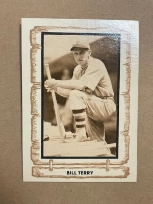 Bill Terry ~ Vintage 1980 Cramer Sports Promotions "Baseball Legends #9 - Image 1 of 2