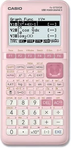 fx-9750GIII Pink Graphing Calculator (fx-9750GIII-PK) - Picture 1 of 3