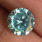 0.65 Ct/5 mm VVS1 Loose Green Moissanite Diamond Collector's Gemstone