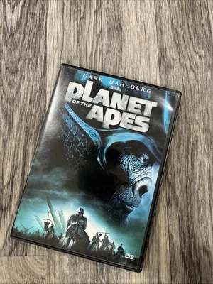 PLANET OF THE APES MARK WAHLBERG DVD Widescreen Edition Tim Burton Director - Image 1 of 3