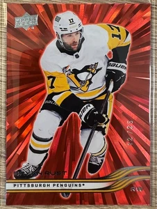 Bryan Rust 2025-26 Upper Deck Series 1 Outburst Red SSP #132 #12/25! - Bild 1 von 2