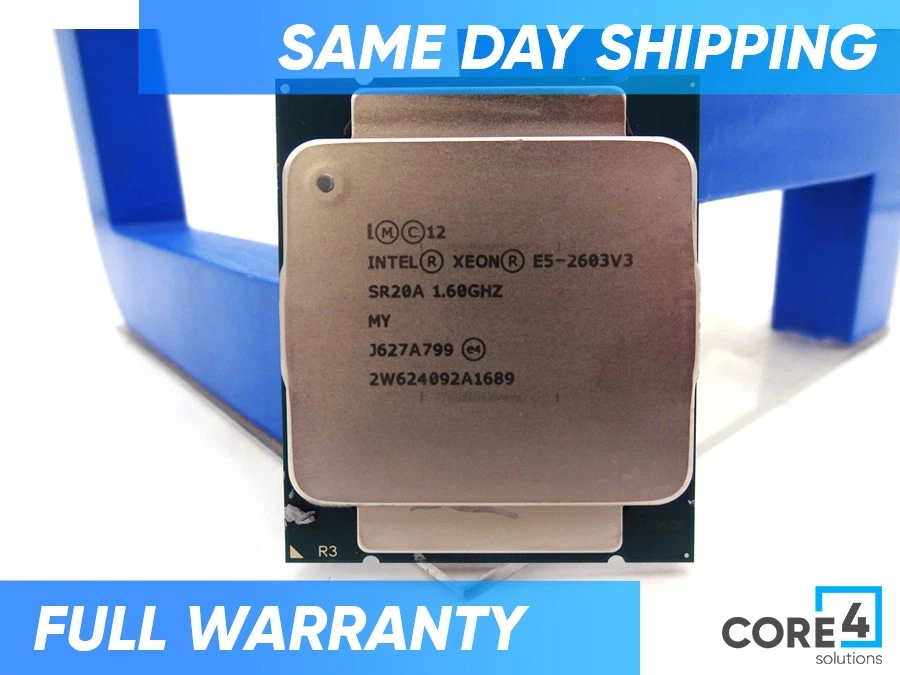 CPU INTEL SR20A INTEL E5-2603V3 6C 1,6 GHZ Foto 1 de 1