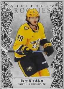 OZZY WIESBLATT 2025-6 UPPER DECK ARTIFACTS SILVER ROOKIES - Picture 1 of 2