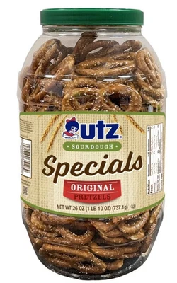 Utz Pretzels, especiales de masa madre originales, barra de 26 oz Foto 1 de 4