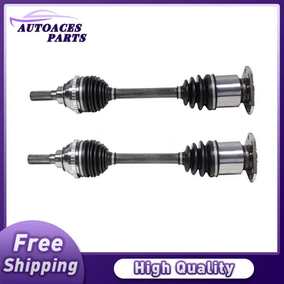 2x Eje de transmisión delantero CV para 1992-2004 2006 AM GENERAL HUMMER H1 Foto 1 de 2