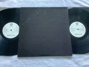 METALLICA - Metallica 2 x LP 1991 Vertigo Swirl Labels,Pic Inners Heavy Metal - Picture 1 of 13