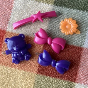 Vintage Hair Barrettes - Picture 1 of 5