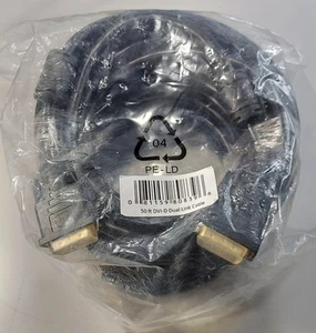 New Cable Matters 50' DVI-D to DVI-D Dual Link Male to Male Video Cable - Picture 1 of 2