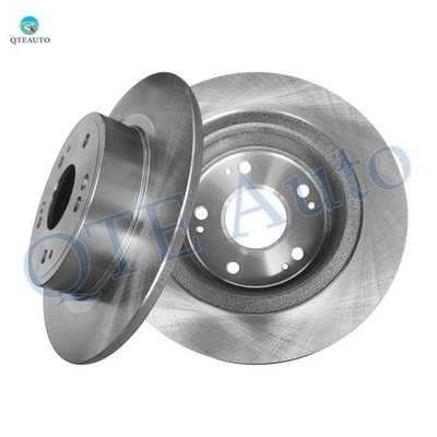 Rear 282mm Brake Disc Rotors For 2005-2012 2014 2017 Honda Accord - Image 1 of 4