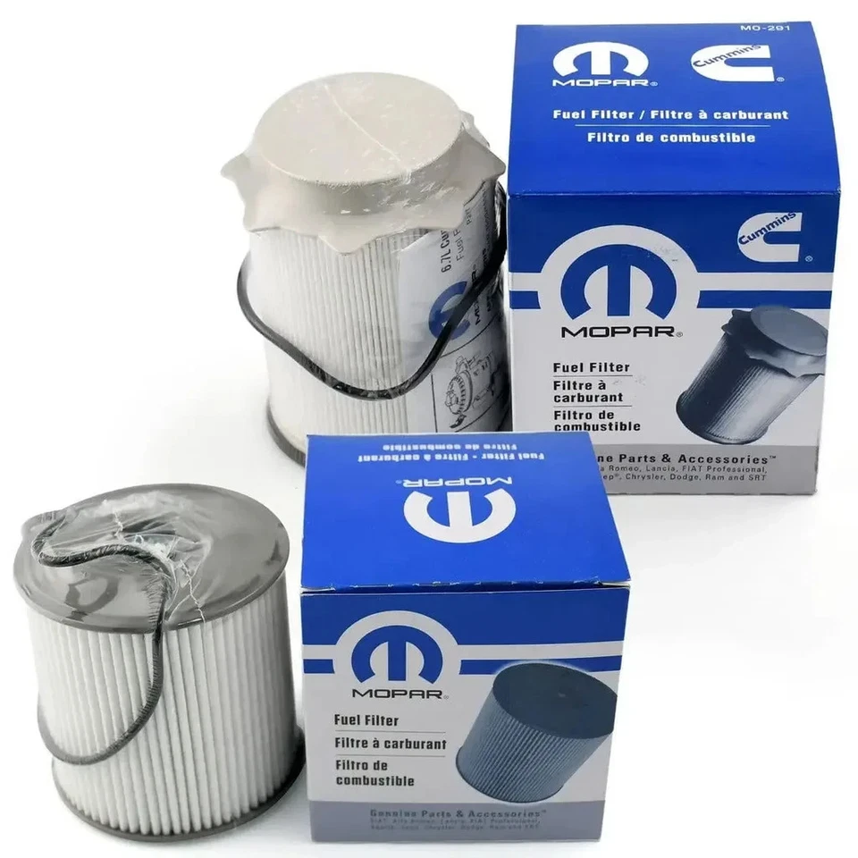 Kit OEM 68157291AA 68436631AA filtros de combustível Dodge Ram 2500 Cummins 2019-2024 - Imagem 1 de 4
