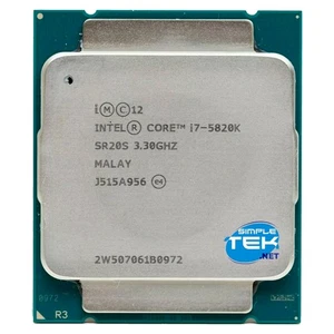 Intel Core I7 5820k CPU Processor LGA 2011 V3 Sr20s 6c/12t 3,30g Refurbished - Picture 1 of 6