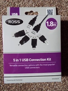 Ross 5 in 1 USB Connection Kit 1.8 metre - Zdjęcie 1 z 2