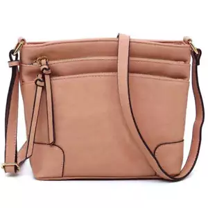 Borsa a tracolla con tasca multi zip moda - Foto 1 di 27