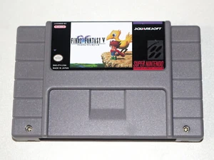 Final Fantasy V 5 English Game For SNES NTSC-U/C US Canada - Imagen 1 de 2