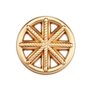 5Pcs Vintage Style Metal Button DIY Sewing Crafts Decorative Accessories 15-23mm - Picture 1 of 6