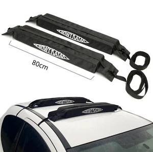 Conwy Kayak Roof Pads Rack Universal Canoe SUP Surfboard Soft Foam Bars Car 80cm - Picture 1 of 9