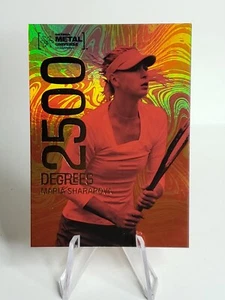 2022 Skybox Metal Universe Champions Maria Sharapova 2500 Degrees Tennis D-18 - Imagen 1 de 2