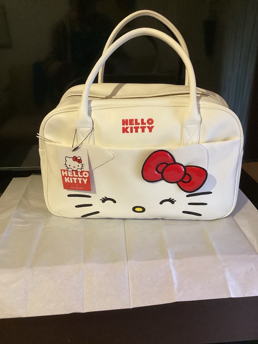 Borsa Donna Hello Kitty Bianco Borsa Hello Kitty Sanrio Peluche