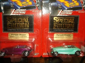 JOHNNY LIGHTNING PROMO EDITION PLYMOUTH PROWLER  PAIR - Picture 1 of 1