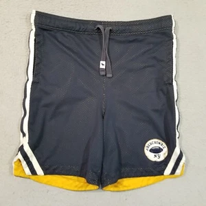 Abercrombie & Fitch Shorts Boys Extra Large Blue Mesh Pockets Basketball Gym - Picture 1 of 17