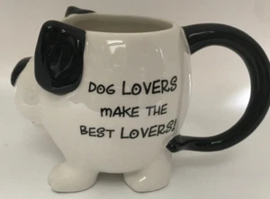 New Mudpie Dog Lovers Make The Best Lover Novelty Mug Christmas or Birthday Gift - Picture 1 of 5