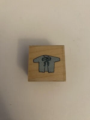 Chaqueta de bebé Rubber Stampede 3163B sello de goma montado en madera RS22 Foto 1 de 4